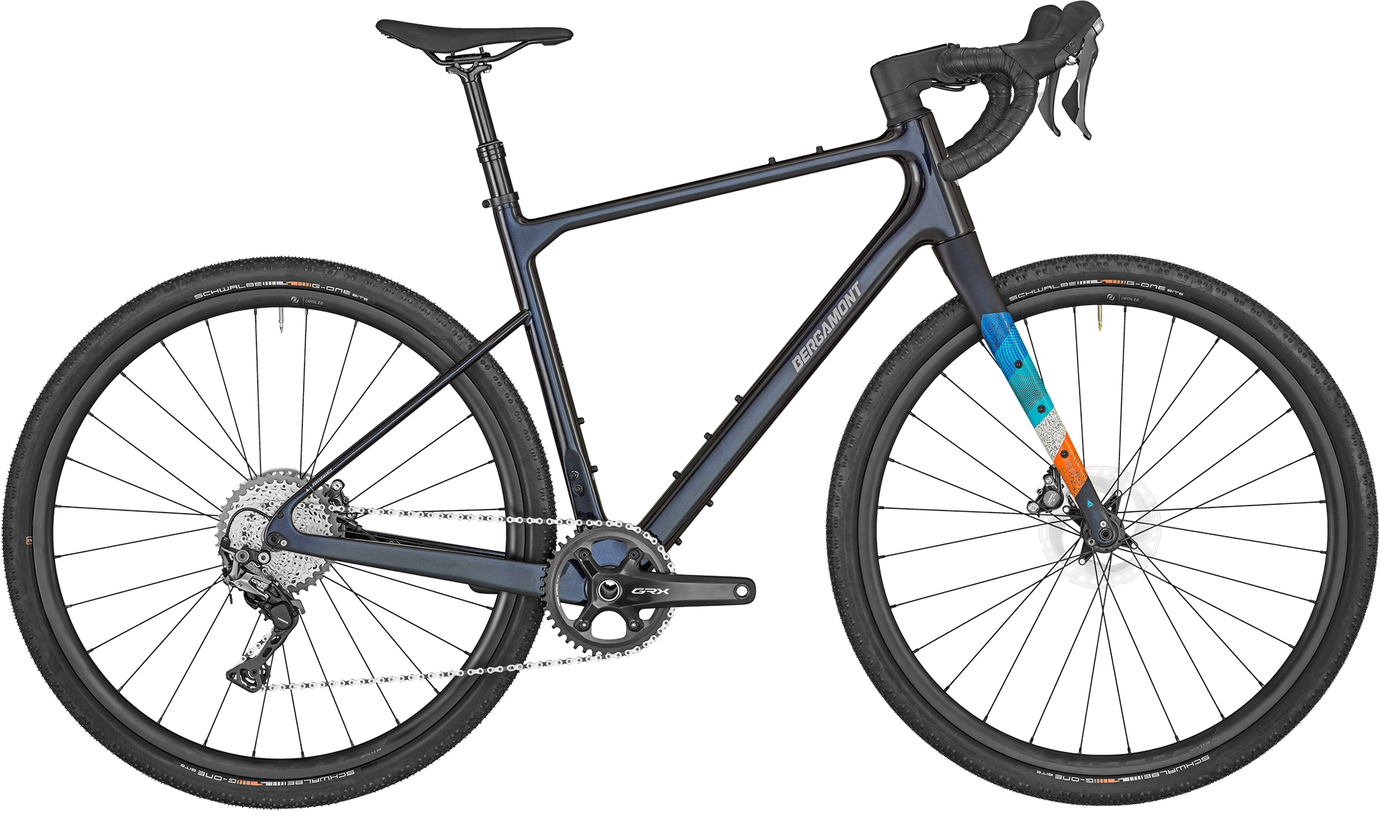 Bergamont Grandurance Elite 2024 – Blå Racercykel Tilbud