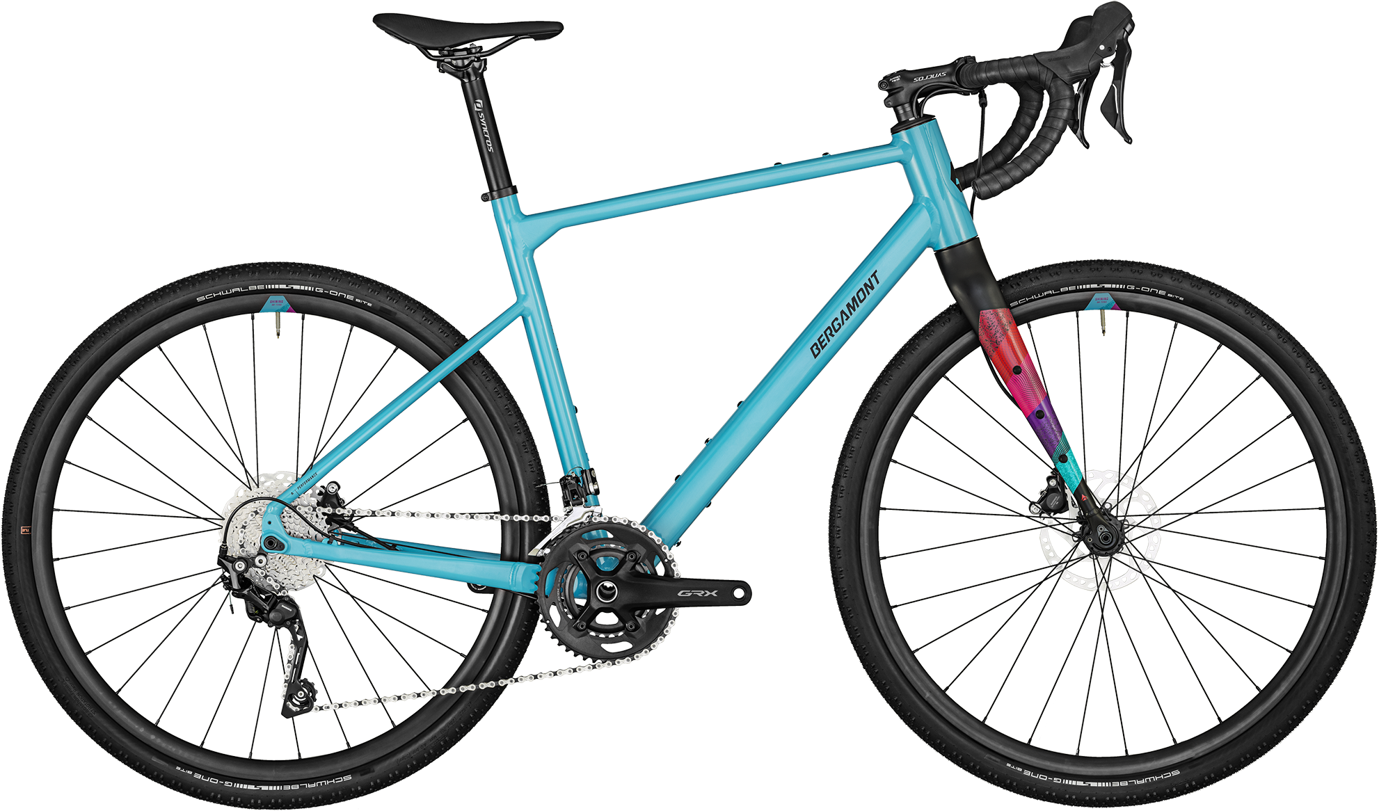 Bergamont Grandurance 6 FMN 2024 - Blå Racercykel tilbud