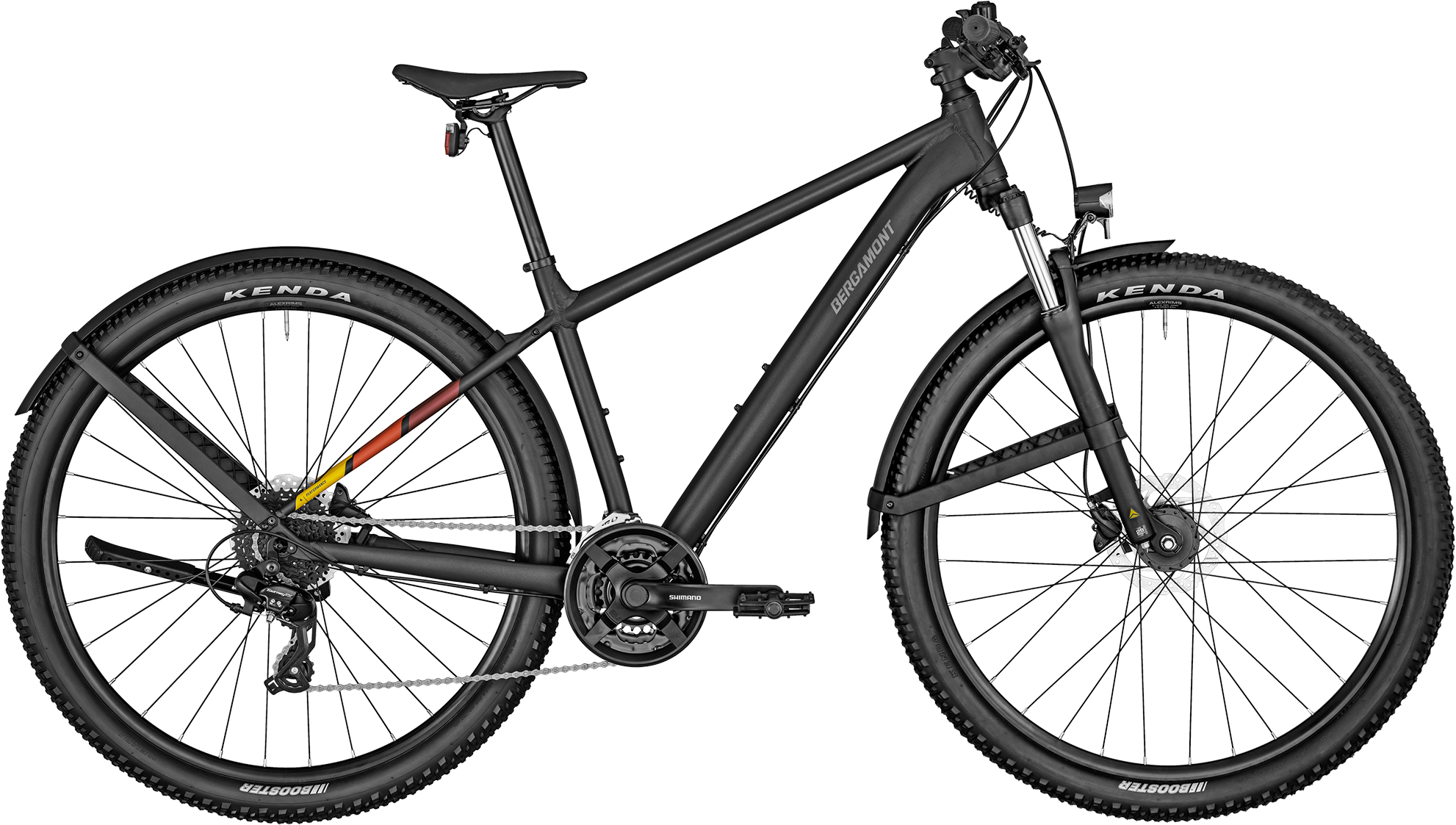 Bergamont Revox 3 EQ 2024 - Sort Mountainbike Tilbud