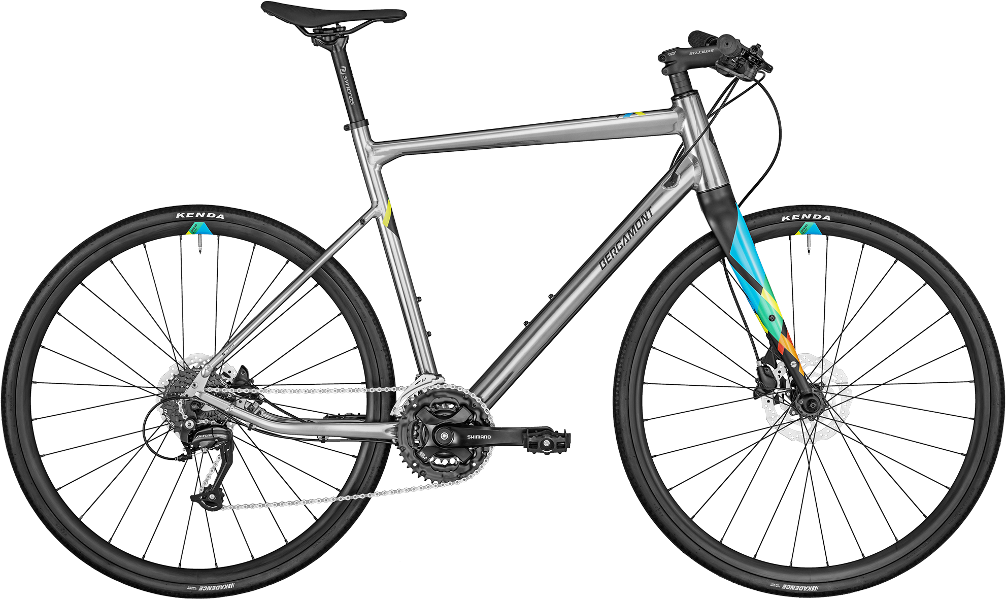 Bergamont Sweep 3i 2023 - Sølvcykel til Udsalgspris!