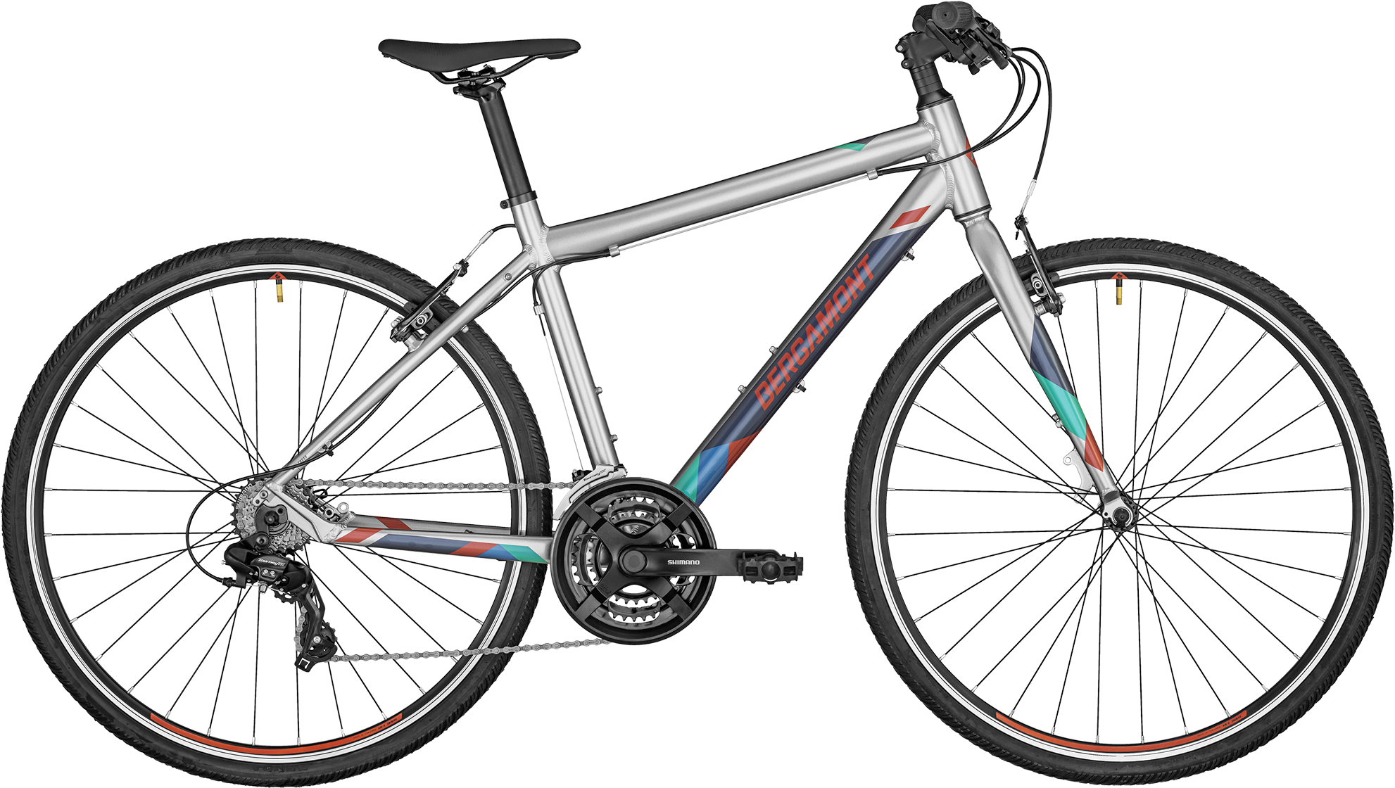 Bergamont Helix 1.5i 2023 - Sølv Børnecykel på tilbud