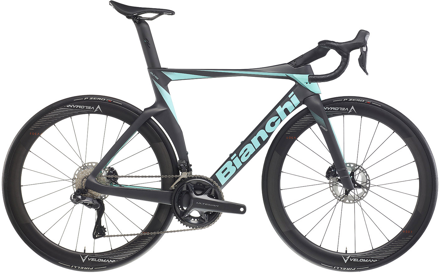 Bianchi Oltre Pro Ultegra Di2 24sp 2024 - Sort Cykel