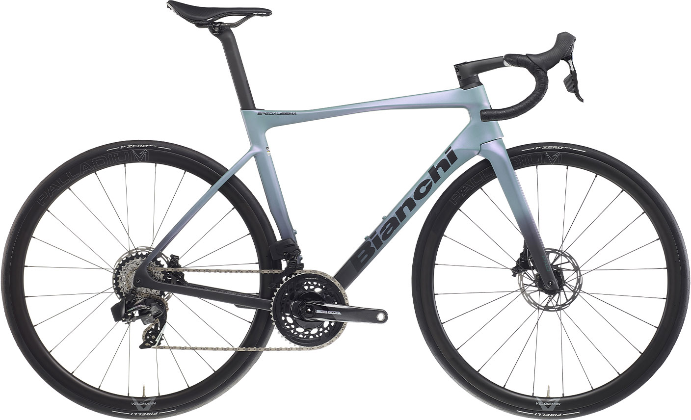 Bianchi Specialissima PRO Sram Force eTap AXS 2024 - Grå Cykel