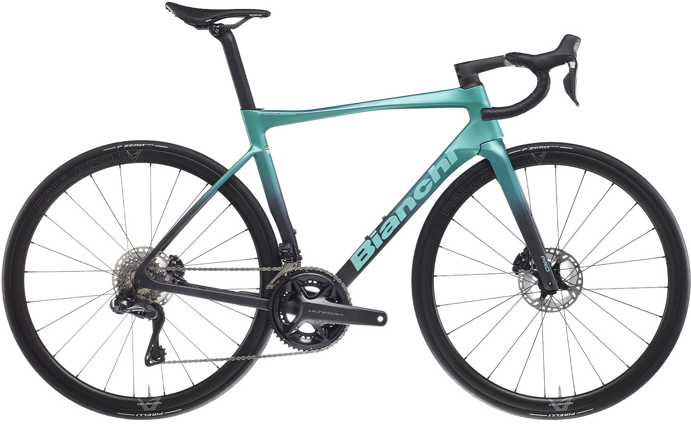 Bianchi Specialissima PRO Ultegra Di2 24sp 2024 - Turkis Cykel