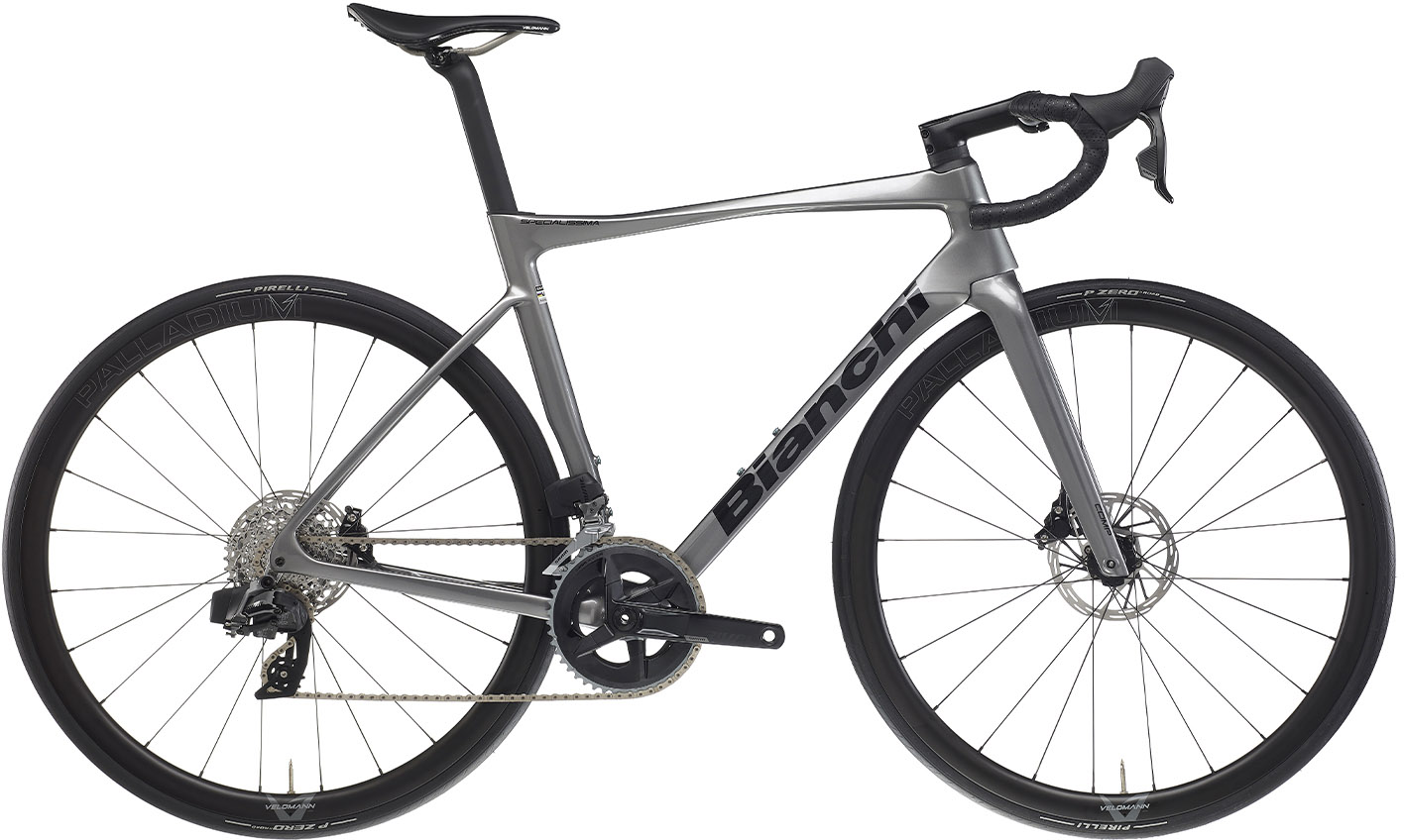 Bianchi Specialissima COMP 105 Di2 Racercykel 2024 - Grå