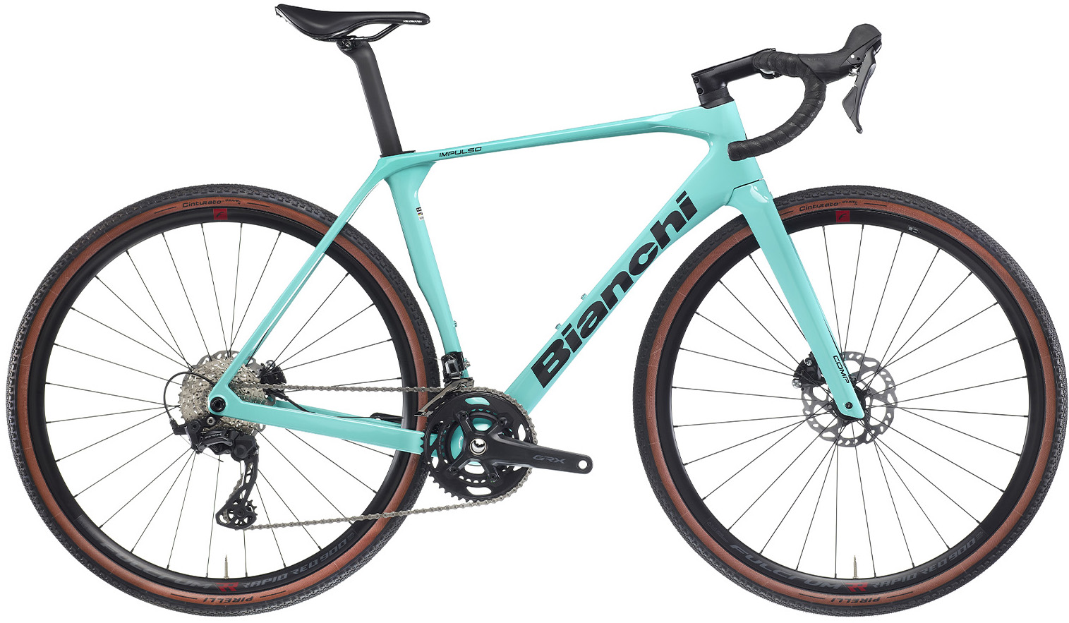 Bianchi Impulso Comp GRX 610 46/30 2025 - Celeste
