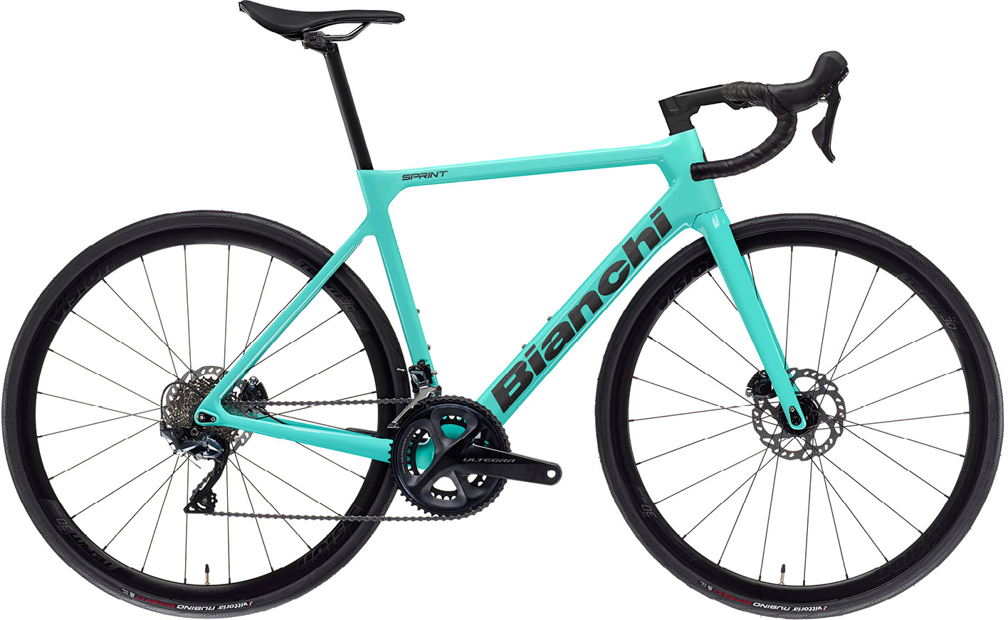 Bianchi Sprint 105 Di2 24 gear 2024 - Turkis tilbud