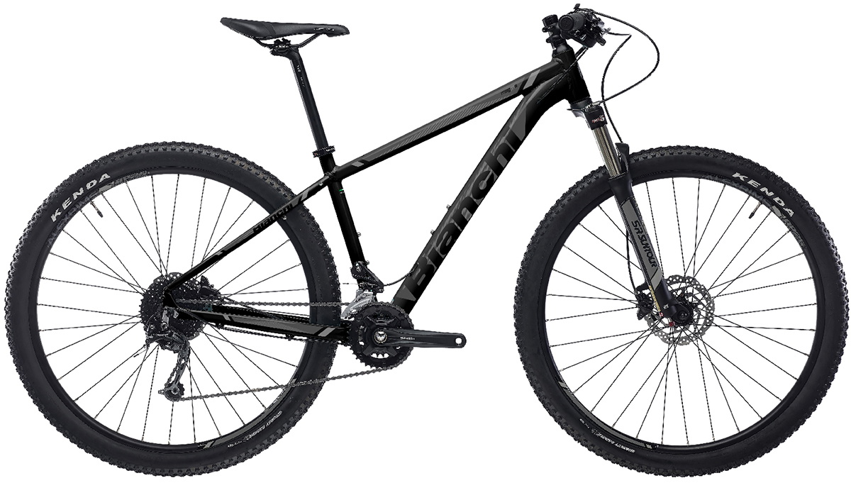 Bianchi Magma 9.1 Deore 10g - Sort/Grå Mountainbike