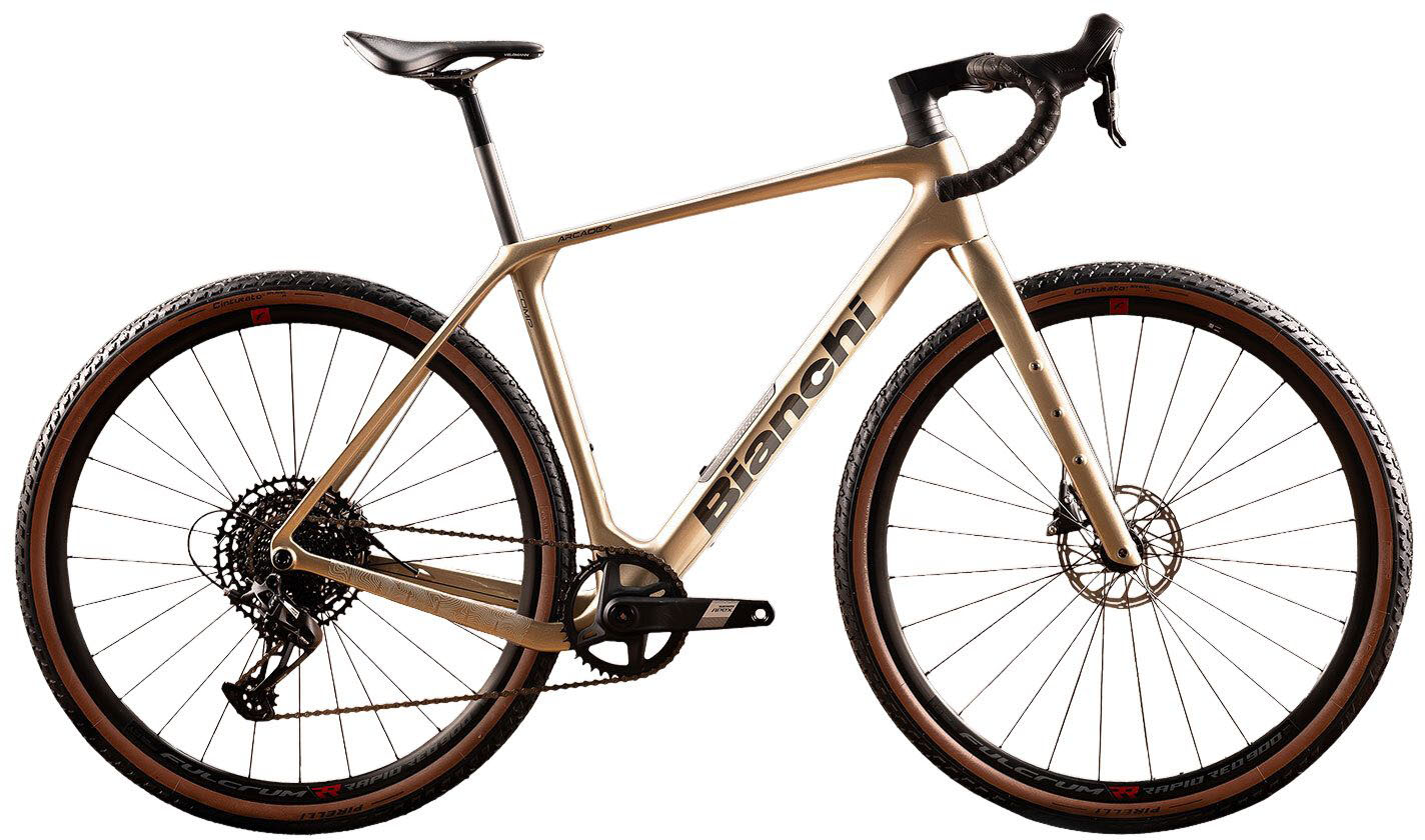 Bianchi Arcadex Comp APEX 1x12sp 2025 - Brun Cykeltilbud