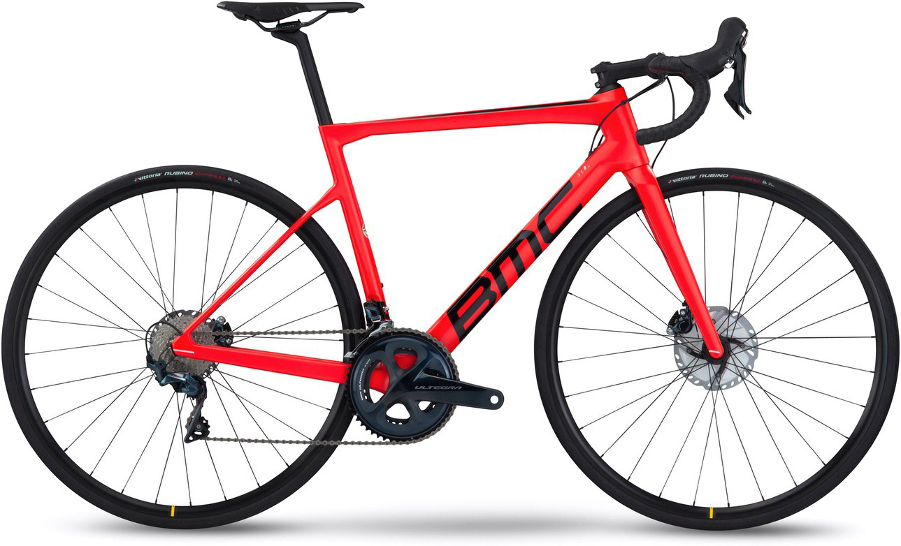 BMC Teammachine SLR FIVE 2022 - Rød Racercykel Tilbud