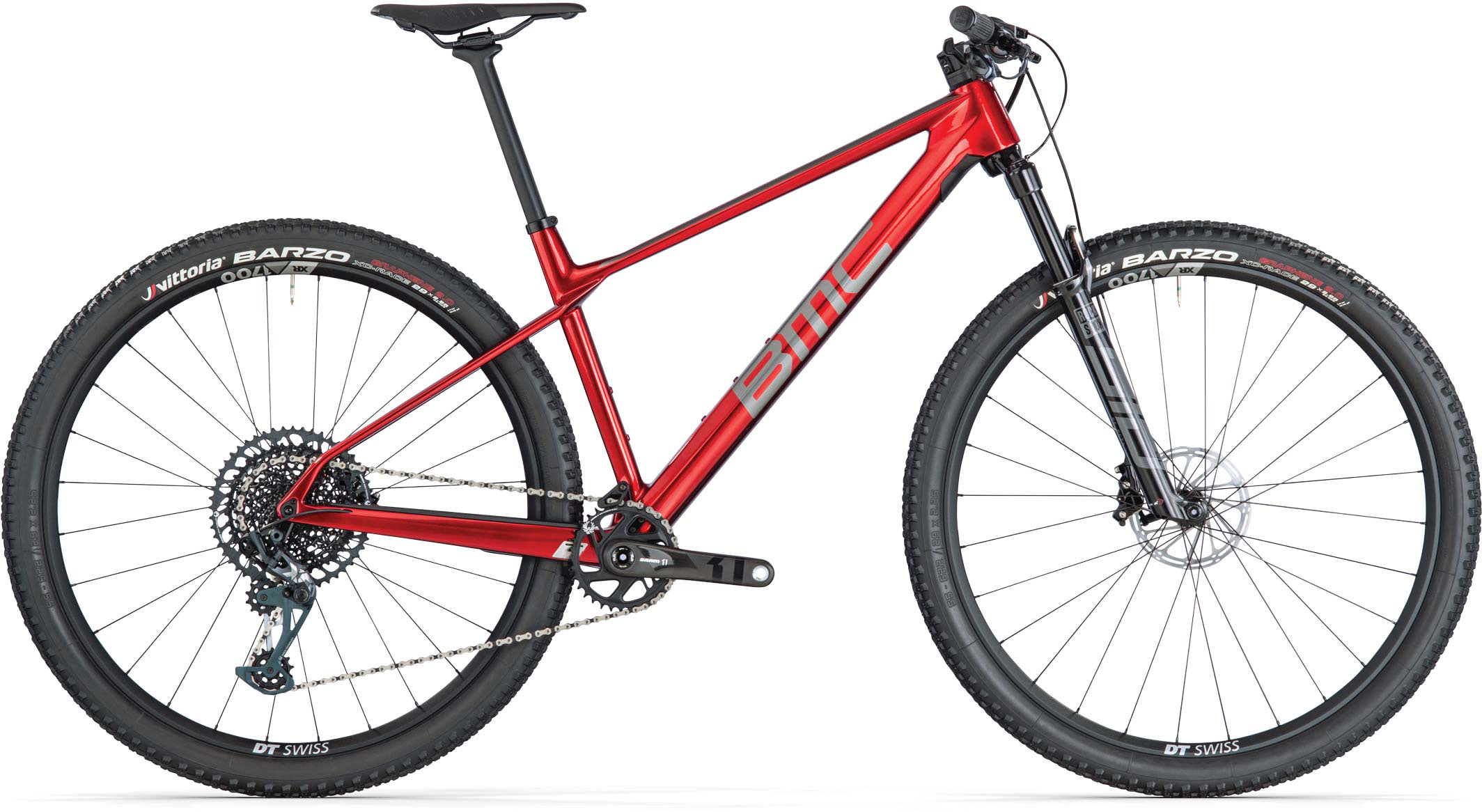 BMC Twostroke 01 ONE 2024 - Metallic Rød / Mørk Grå Cykel