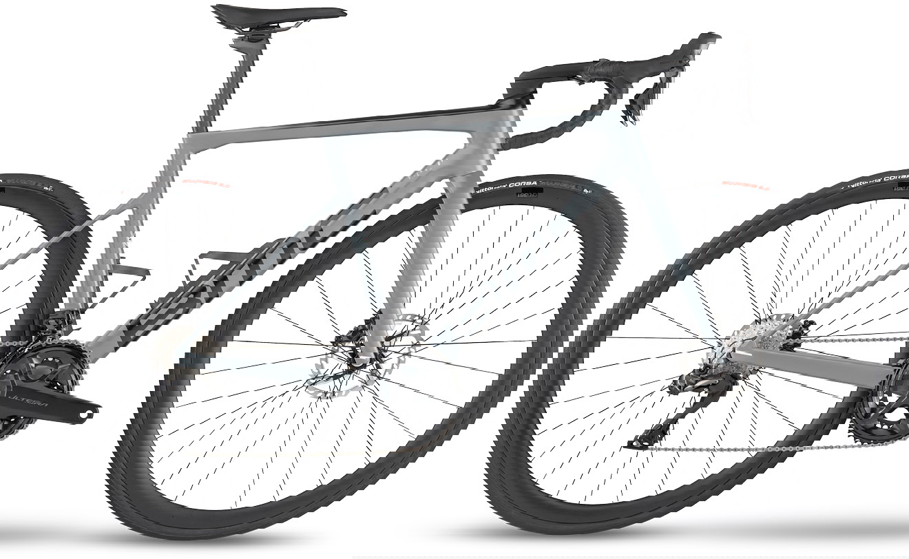 BMC Teammachine SLR01 FIVE 2024 - Grå Racercykel Tilbud