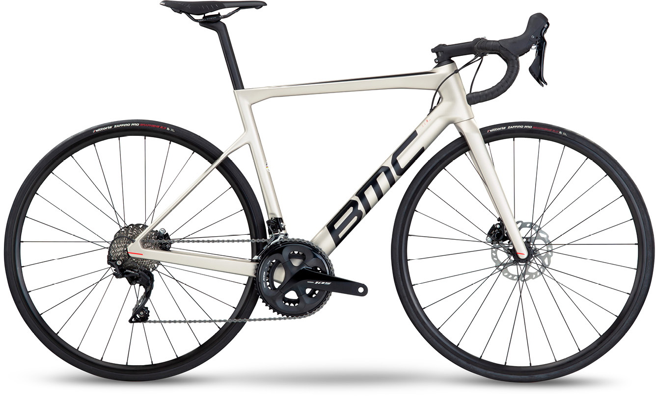 BMC Teammachine SLR FIVE 2023 - Sølv Racercykel Tilbud