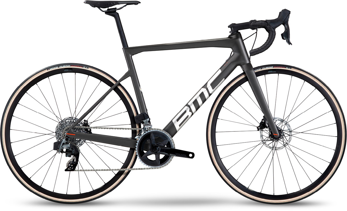 BMC Teammachine SLR FOUR 2023 - Grå racercykel på tilbud