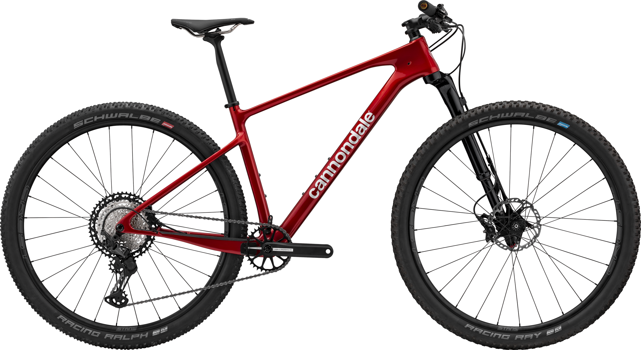 Cannondale Scalpel HT Carbon 2 2023 - Rød Mountainbike