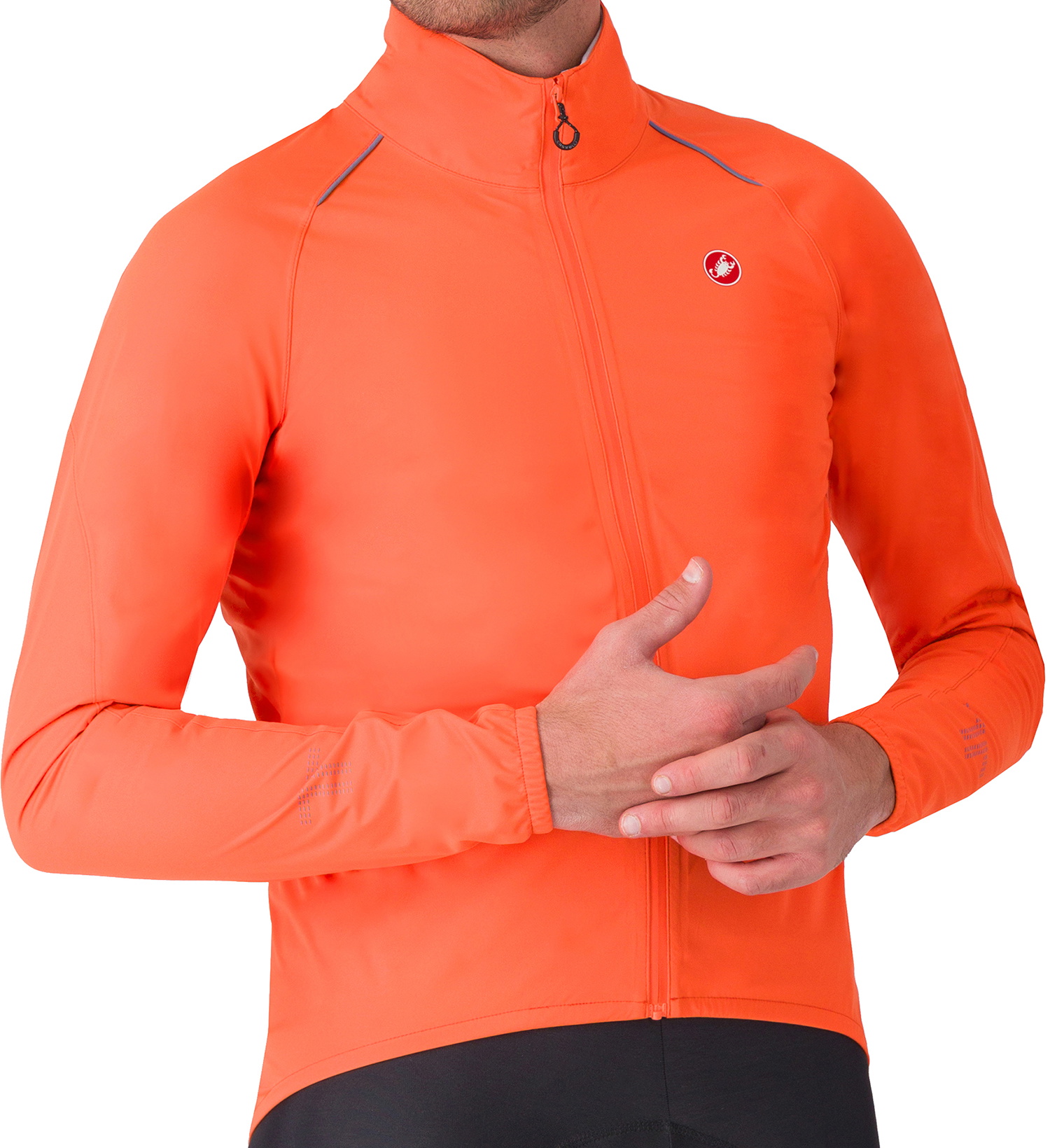 Castelli EMERGENCY 3 RAIN Jacket - Brilliant Orange    8056006470837