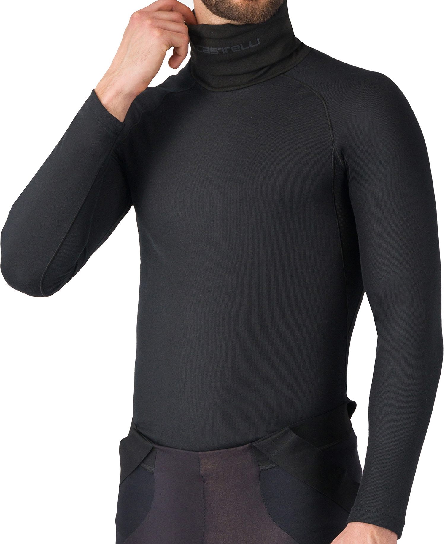Castelli FLANDERS 2 HIGH Neck Warmer - Black    8056006484513