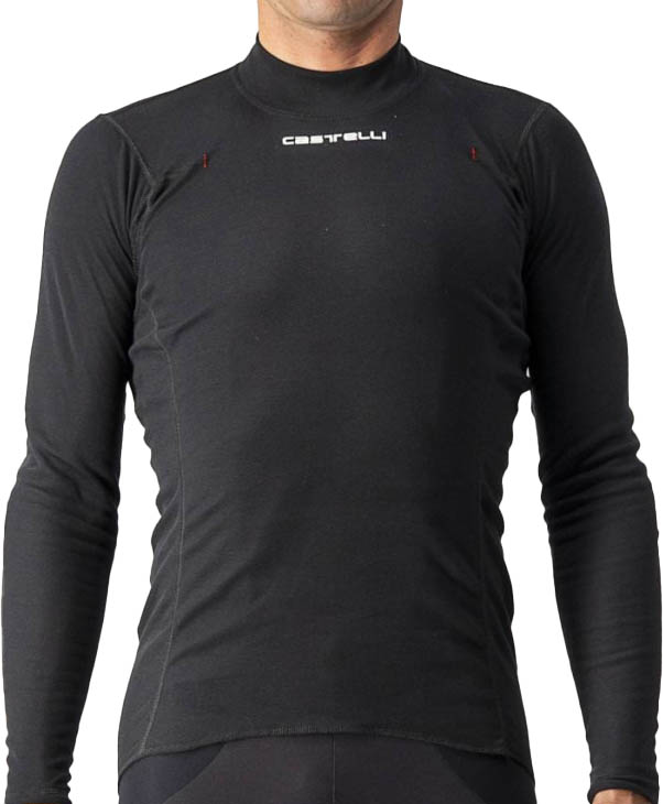 Castelli FLANDERS WARM LONG SLEEVE Langærmet - Sort 8050949218884