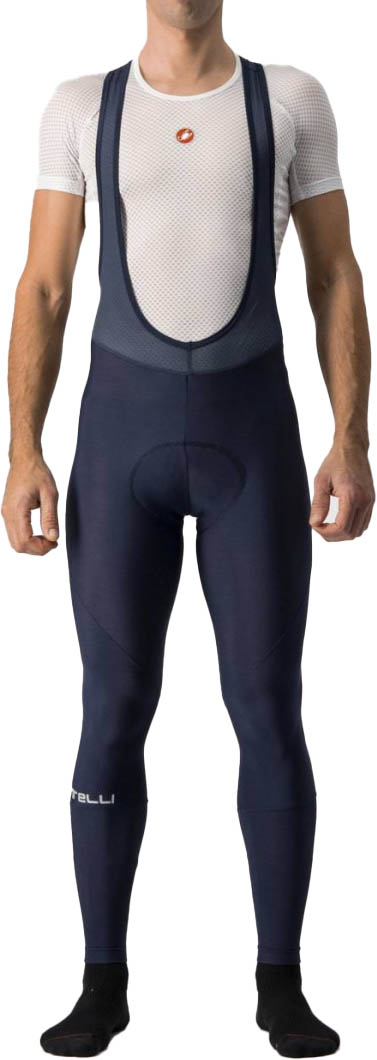 Castelli ENTRATA BIBTIGHTS Cykelbukser - Blå Tilbud