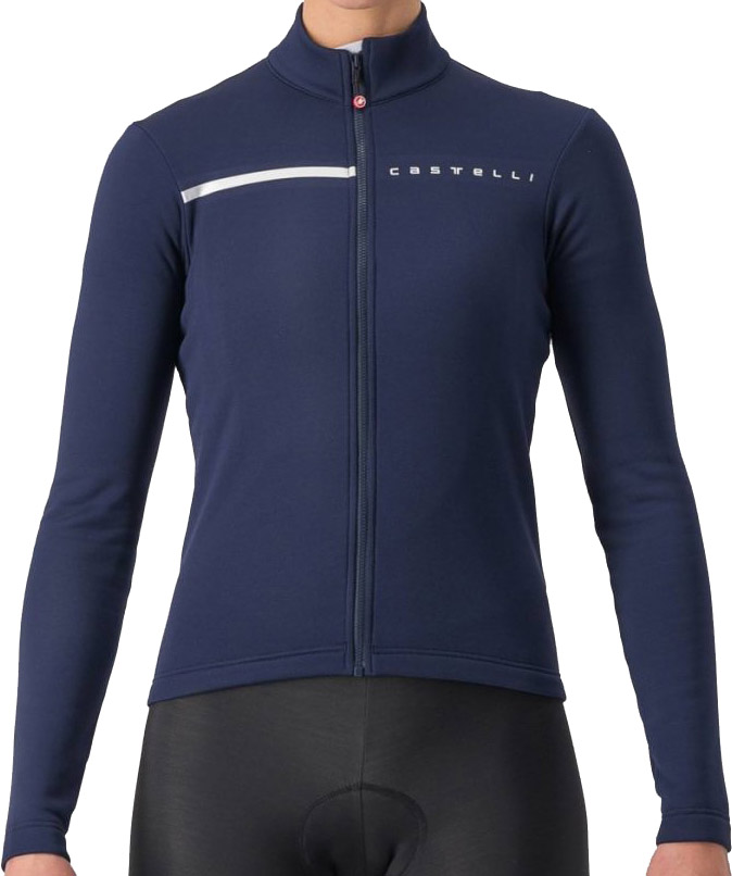 Castelli Sinergia 2 FZ W Langærmet Cykeltrøje - Blå