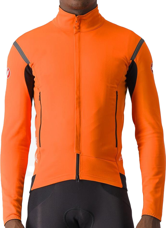 Castelli PERFETTO RoS 2 Vinterjakke - Rød Orange/Grå