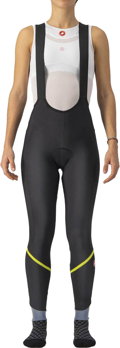Castelli VELOCISSIMA DT BIBTIGHTS - Cykelbukser i Sort