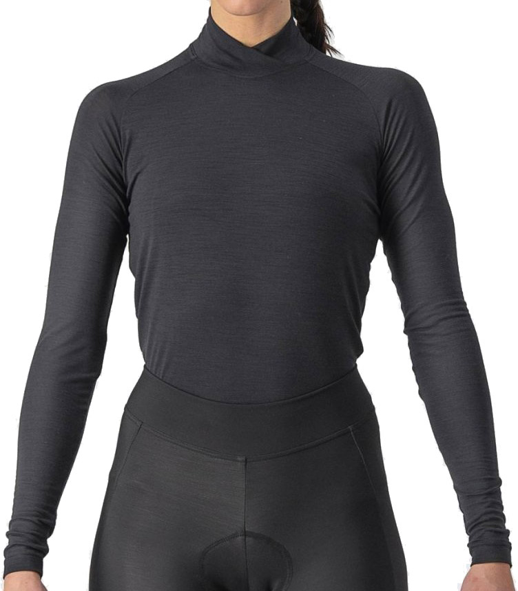 Castelli BANDITO WOOL W LS BASELAYER - Sort    8050949714485