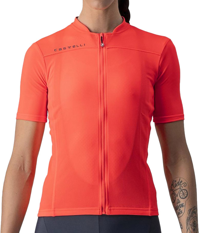 Castelli ANIMA 3 Cykeltrøje - Lyserød/Rød på tilbud