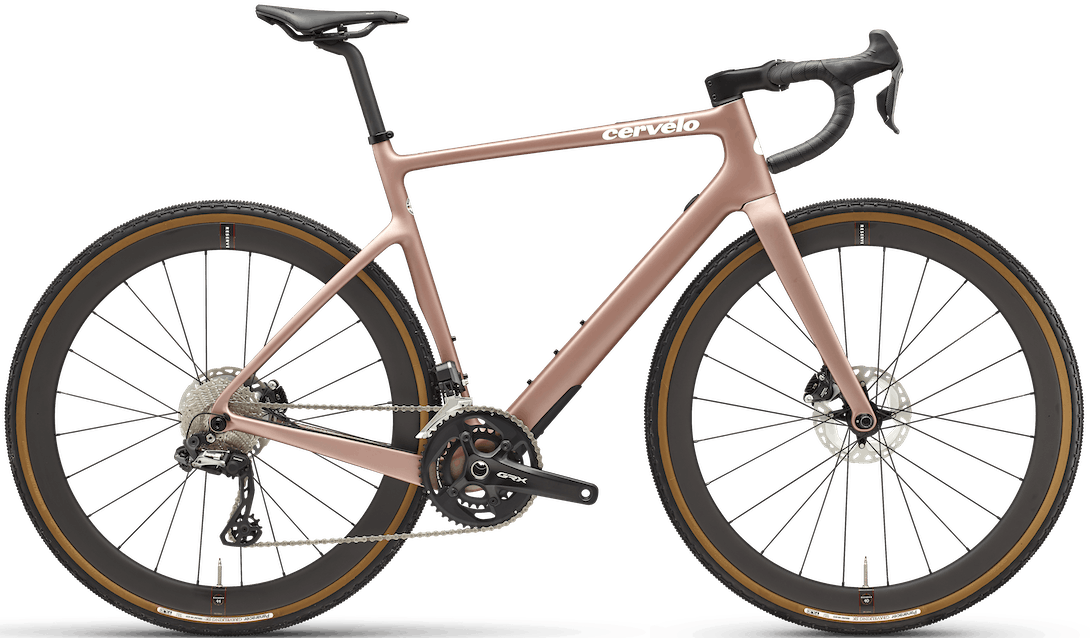 Cervélo Aspero-5 GRX RX815 Di2 2024 - Lyserød Cykel