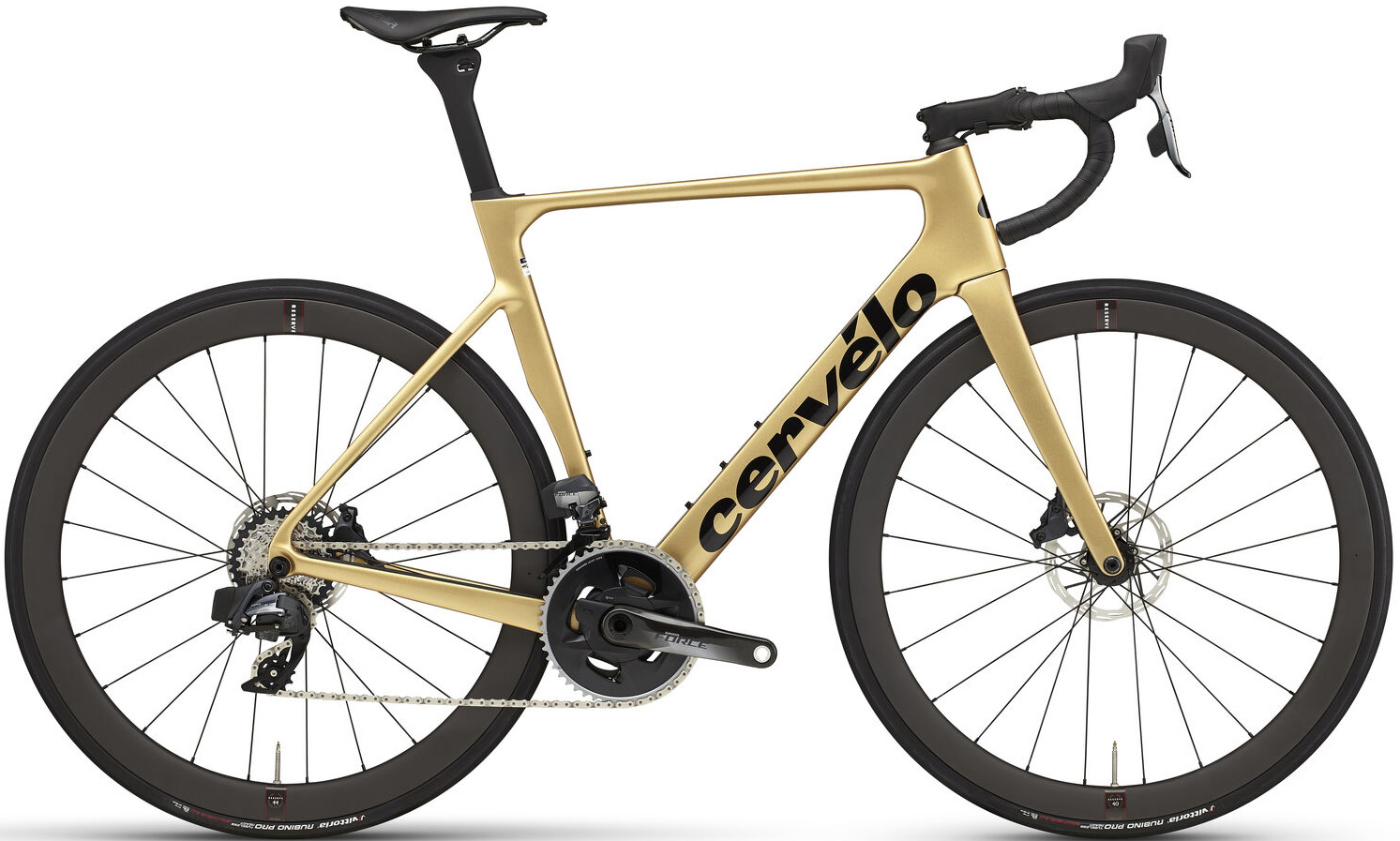 Cervélo Soloist Force eTap AXS 2024 - Gul Racercykel