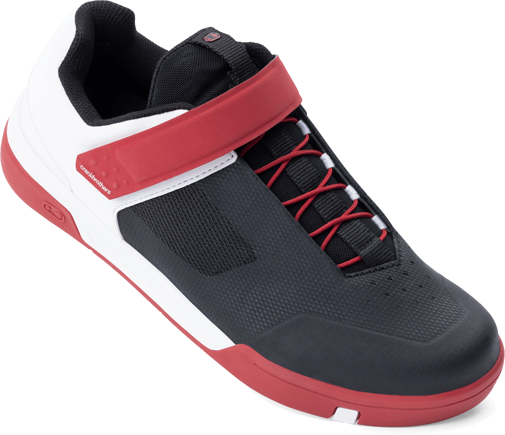 CrankBrothers Stamp Speedlace MTB Cykelsko - Hvid/Sort