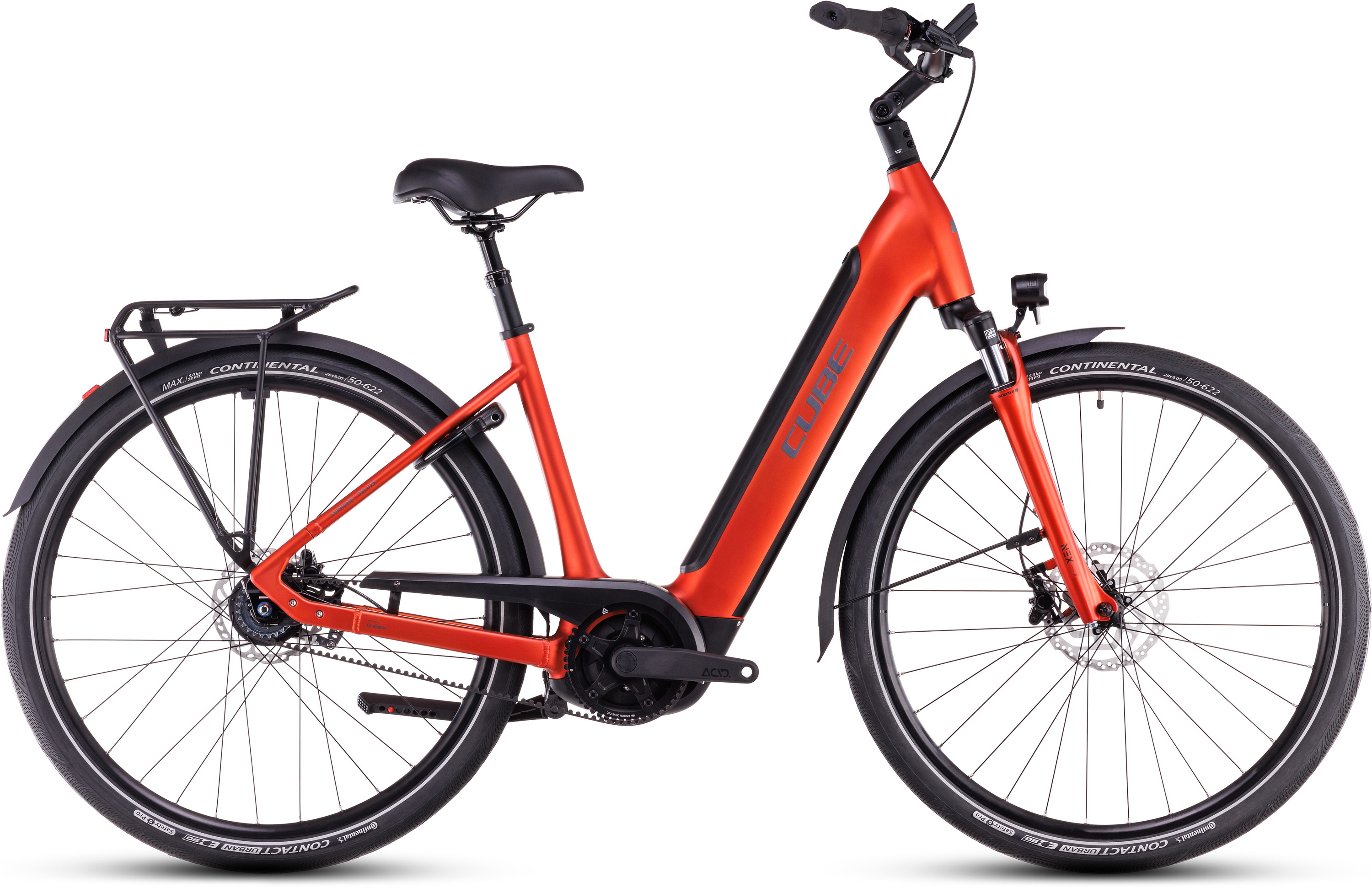 Cube Supreme RT Hybrid Deluxe EX 625 2025 - Fireorange 'n Lunar    4054571481054