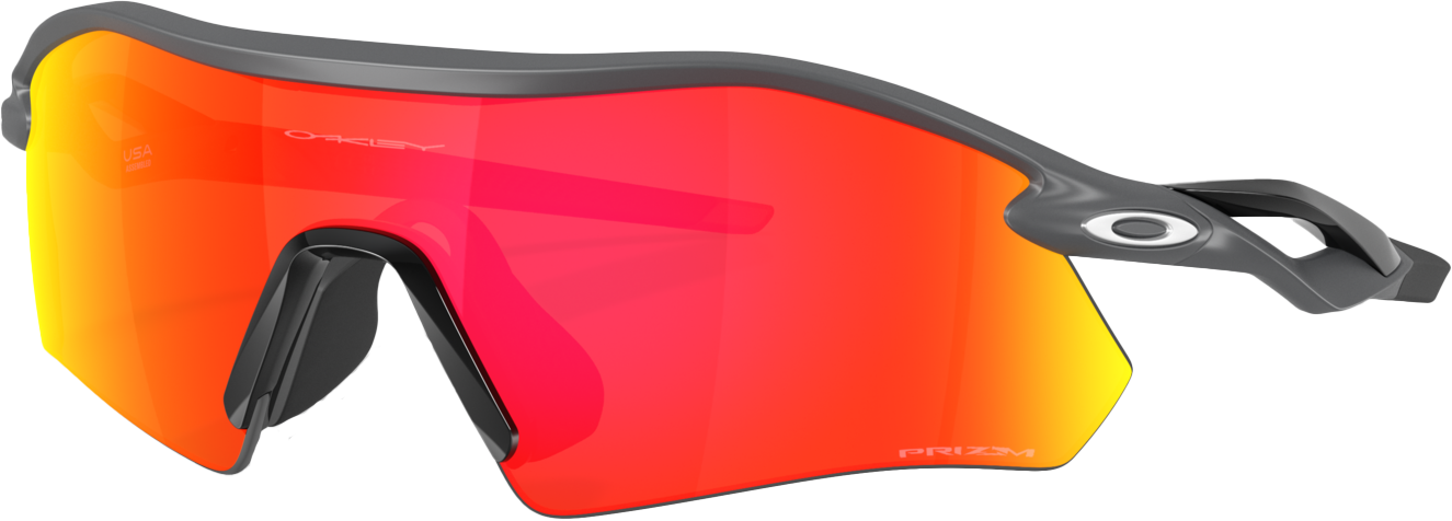 Oakley Rader Plate - MATTE CARBON    888392667069