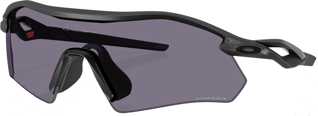 Oakley Rader Plate - MATTE BLACK    888392667090