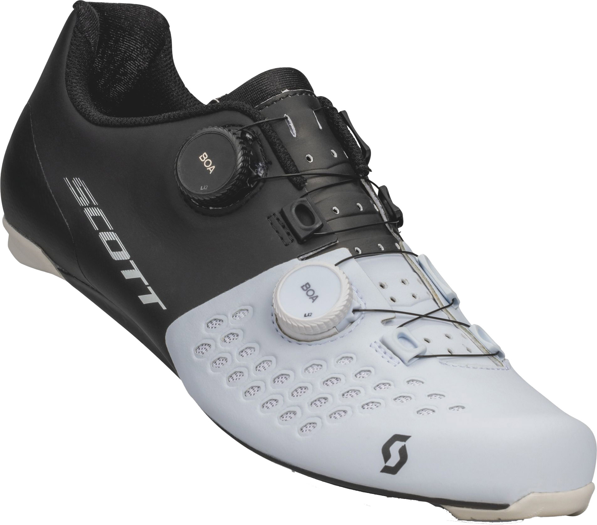 Scott Road RC Cykelsko - Sort/Hvid Tilbud!