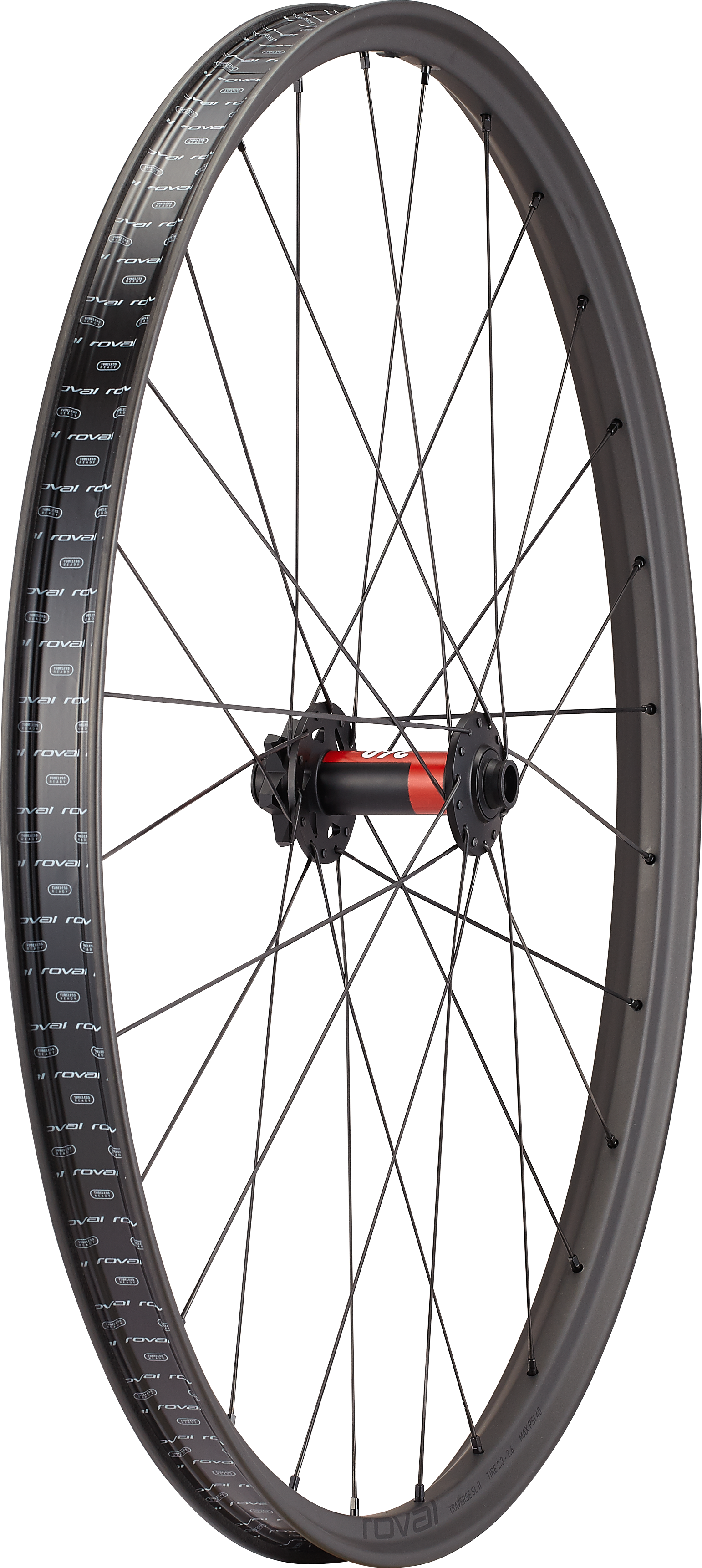 Specialized Roval Traverse SL II 240 6B 29" Forhjul - Black/Satin