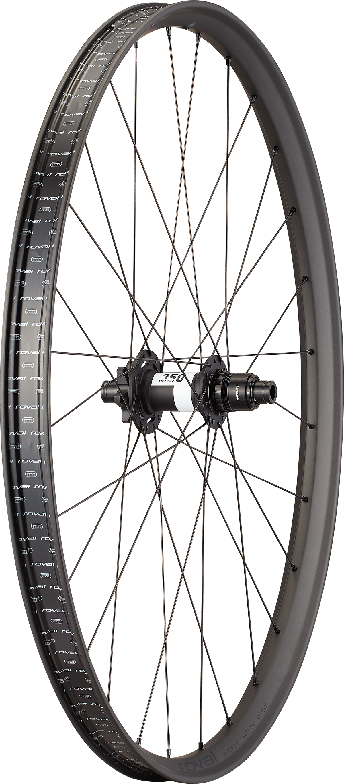 Specialized Roval Traverse SL II 350 6B 29" Baghjul - Sort/Satin