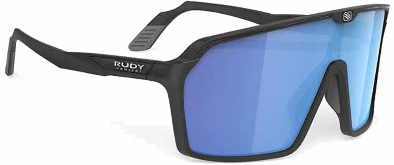 Rudy Project Spinshield Solbriller - Sort/Blå Tilbud