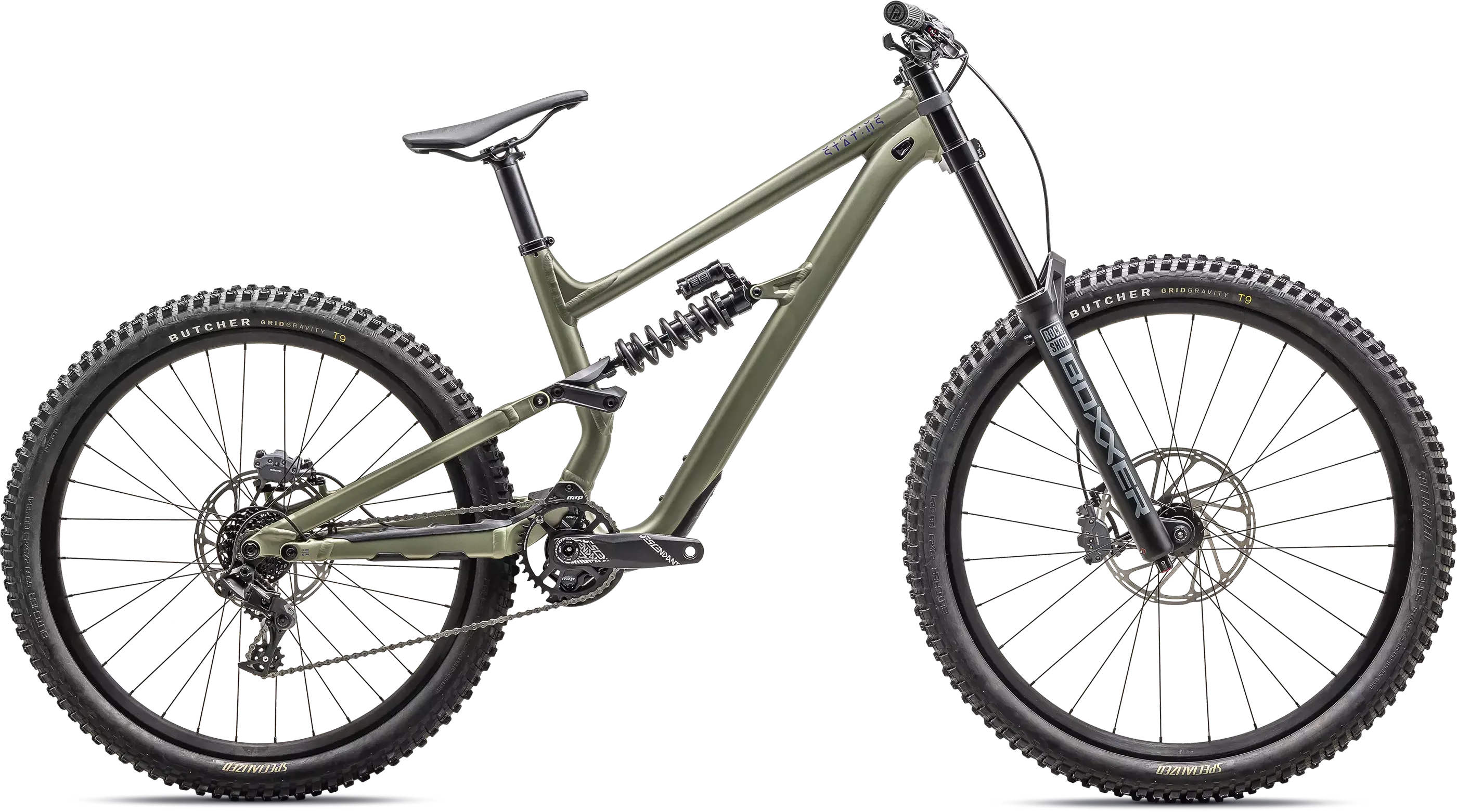 Specialized Status 170 2 DH 2025 - Grøn Mountainbike tilbud