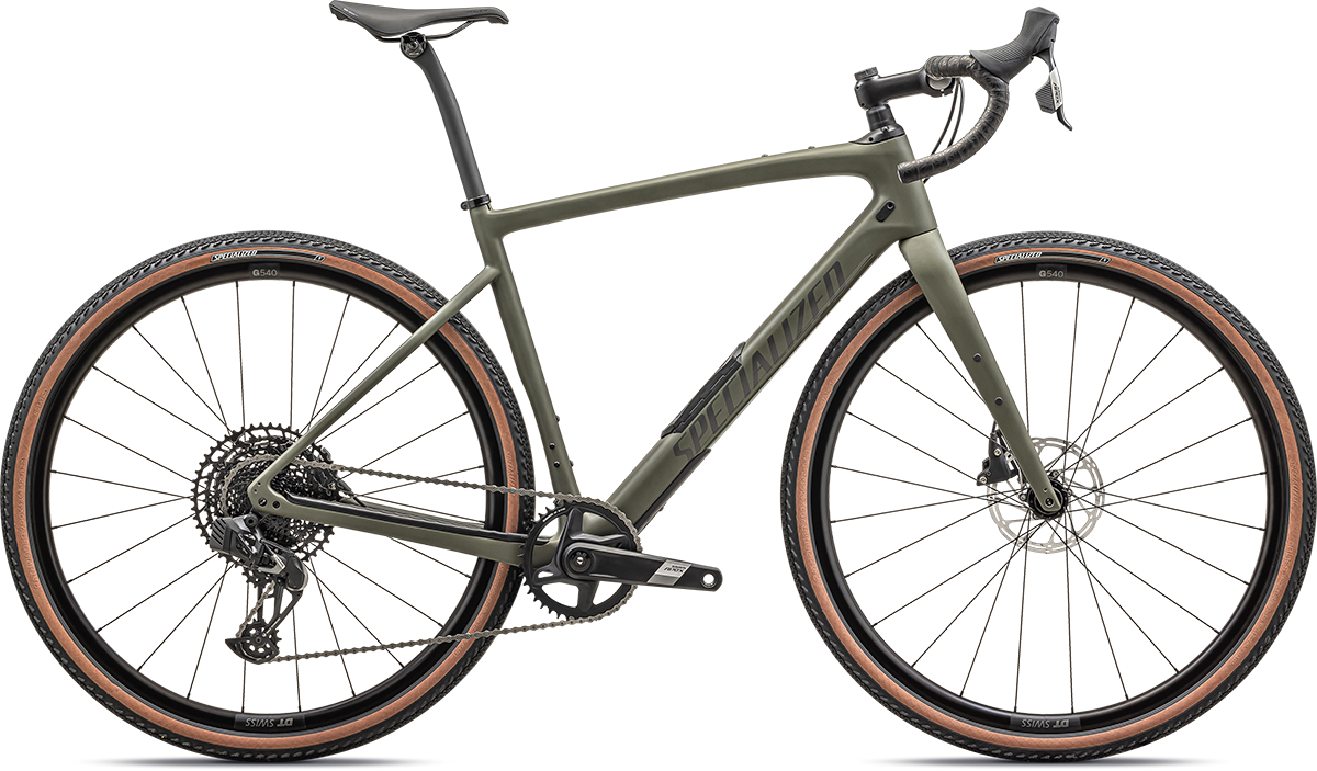 Specialized Diverge Comp Carbon 2025 - Hvid til gode priser!