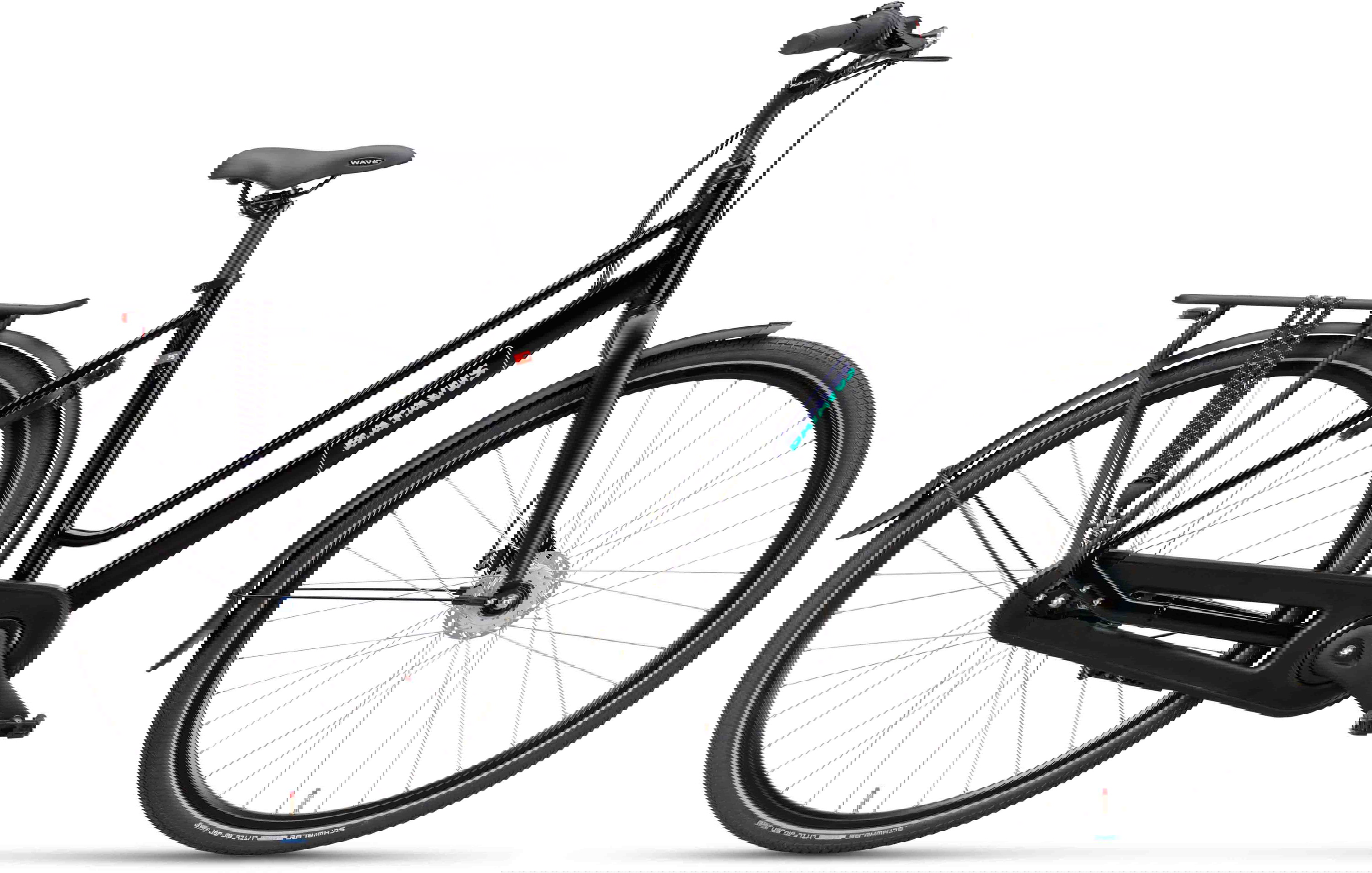 Batavus Fonk 7 Dame 2025 - Sort Glans    8713568458603