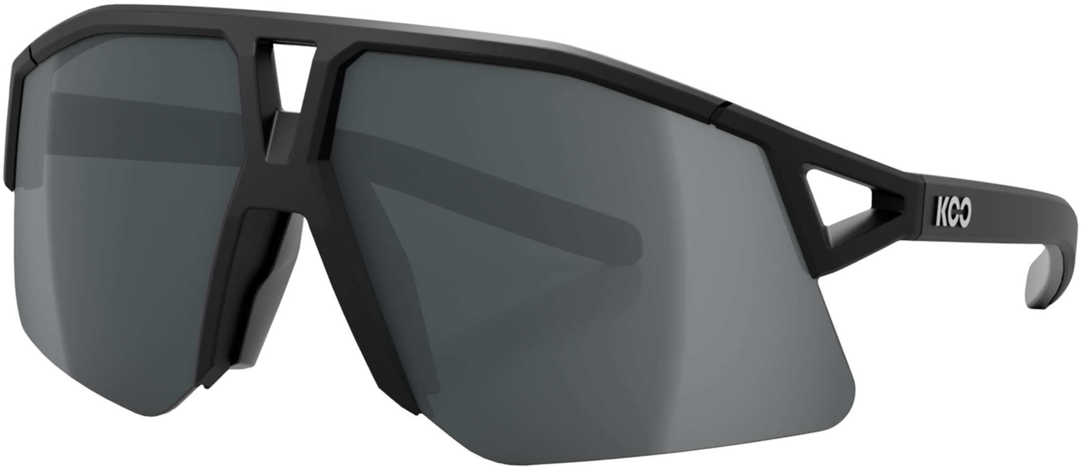 KOO Hype Cykelbriller - Black Matt - Light Smoke Lens    8057099430135