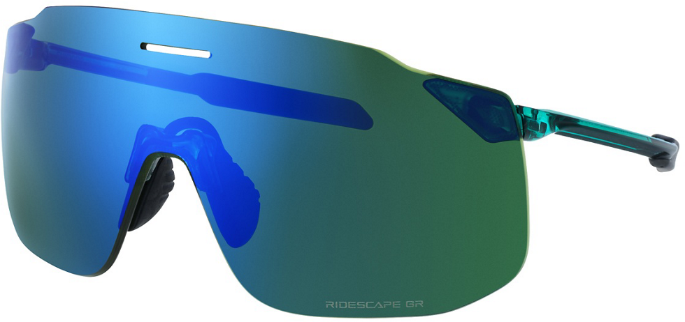 Shimano S-Phyre SL RIDESCAPE GRAVEL Eyewear - Green Sapphire 4550170757465