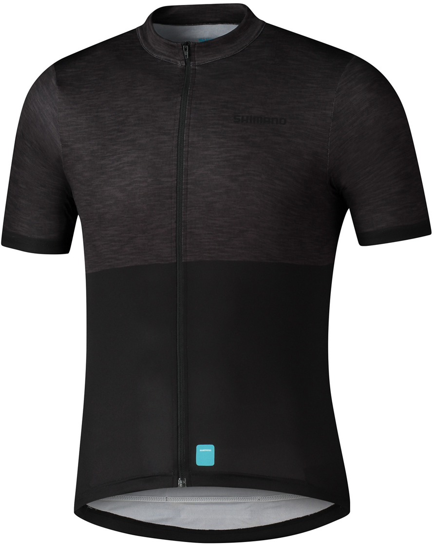 Shimano ELEMENTO Kortærmet Cykeltrøje - Grå    8717009450454
