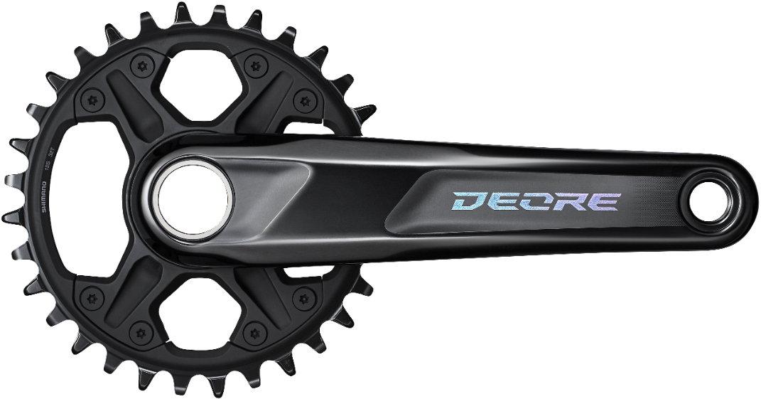 Shimano Deore Kranksæt 12speed - Sort - FC-M6120-1 32T 170mm 4550170617523