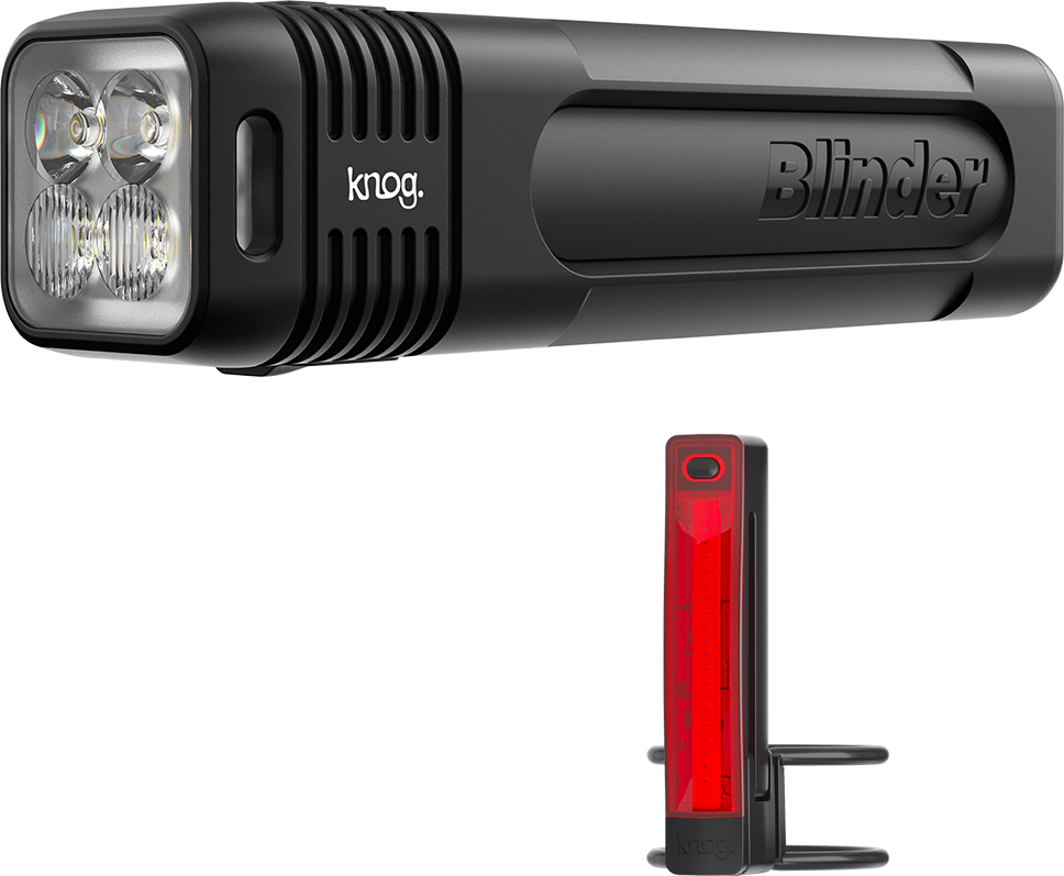 Knog Blinder 600 & Plus 20 Cykellygtesæt - Fantastisk tilbud!