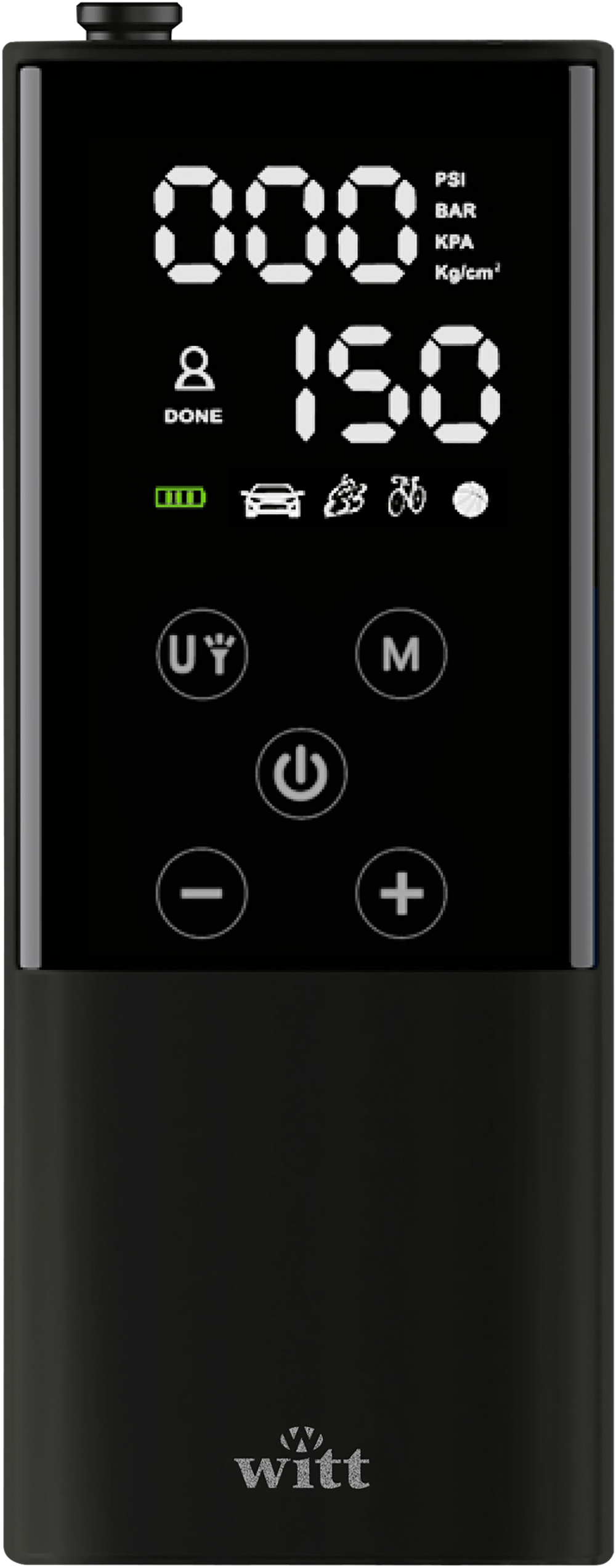 Witt Smart Touch Cykelpumpe (150 PSI / 10.3 bar) - Tilbud!