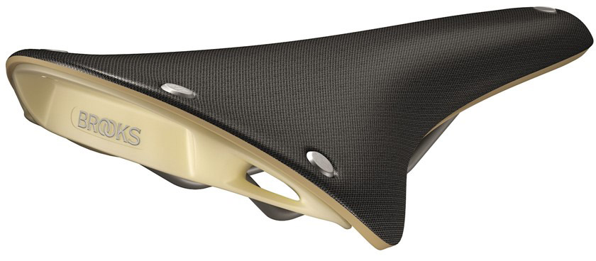 Brooks Cambium C17 - Genanvendt Nylon Cykelsadel - Sort
