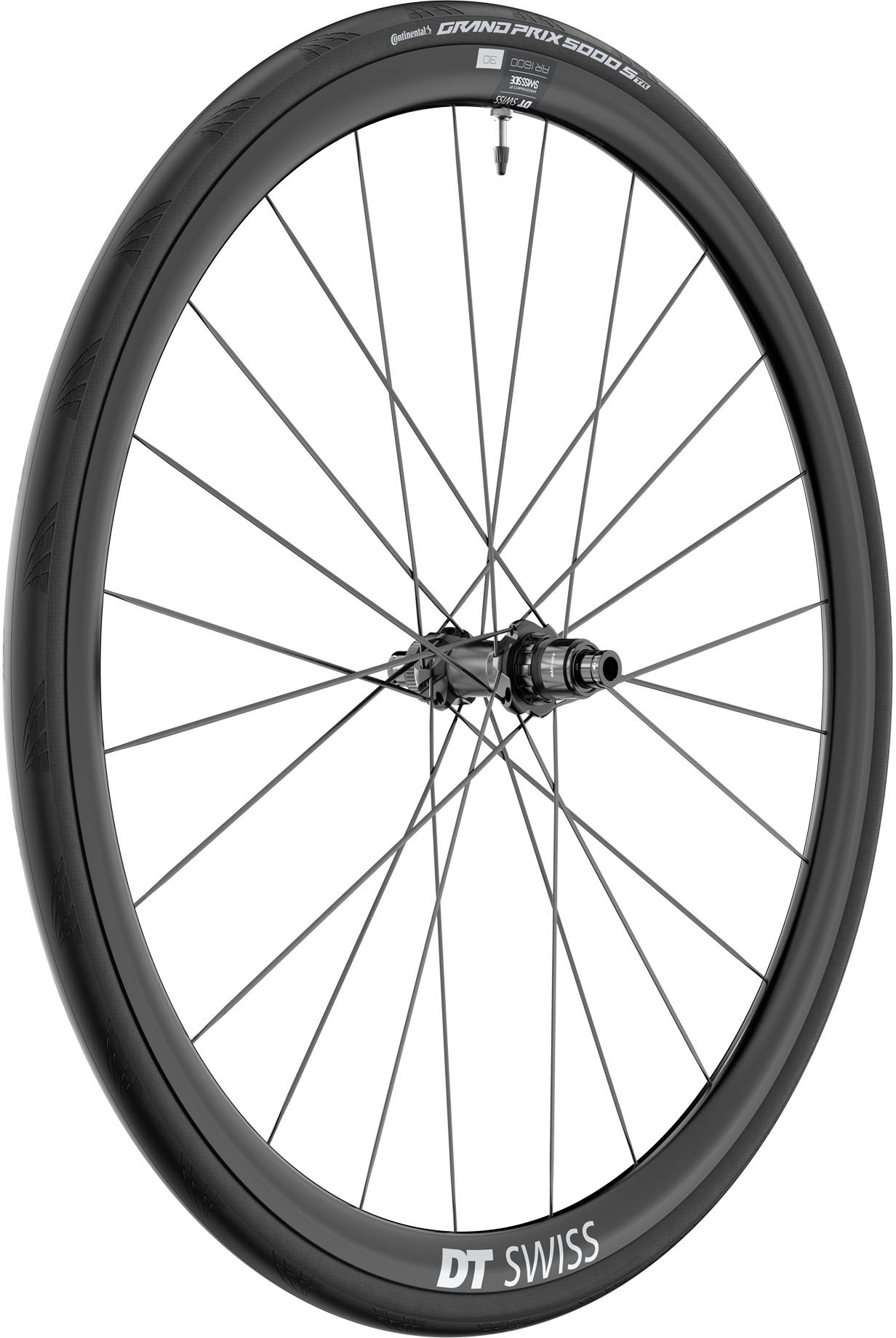 DT Swiss AR 1600 Spline 30 Baghjul med Dæk & Slange