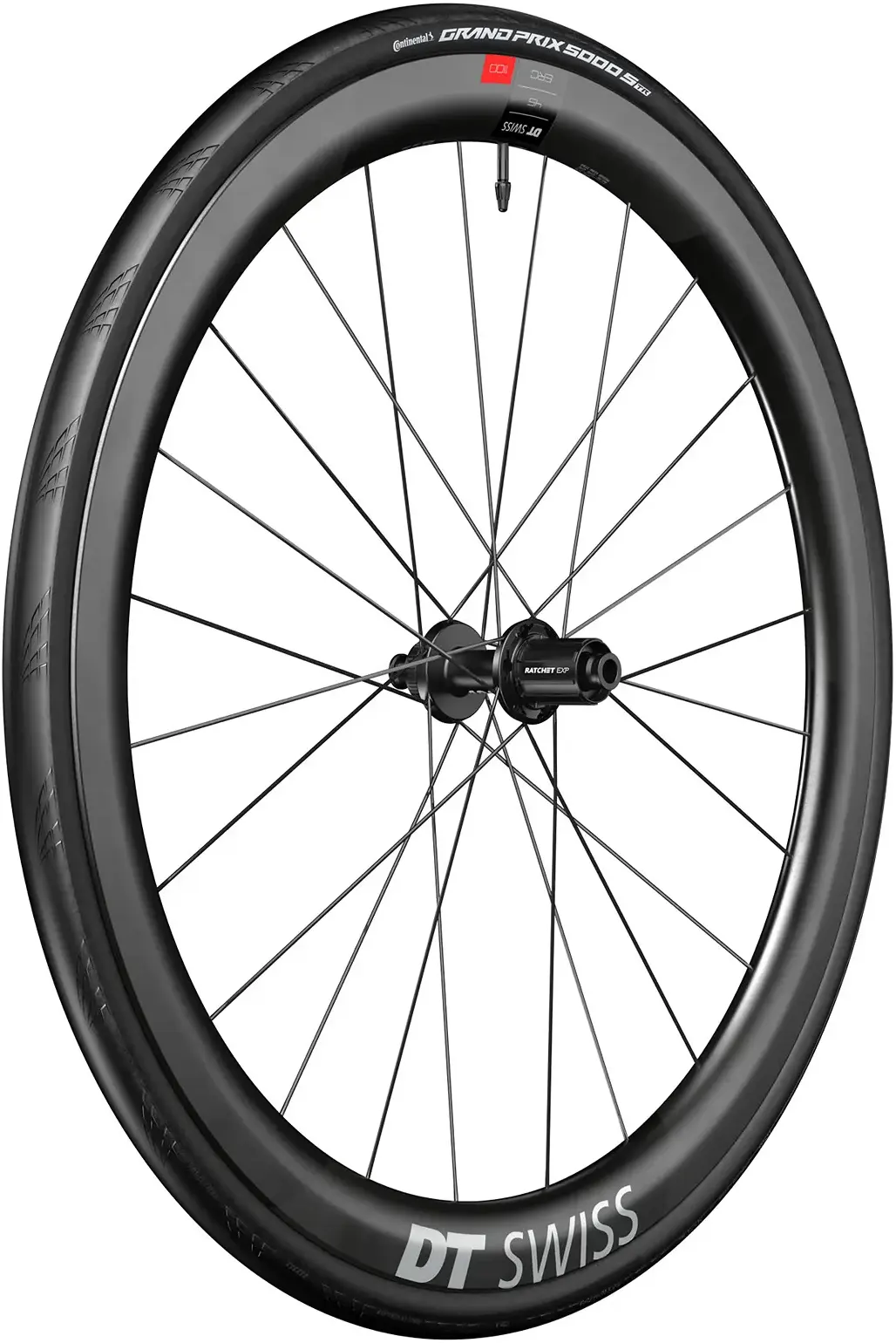 DT Swiss ERC 1100 Dicut 45 Baghjul med Dæk & Slange
